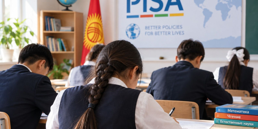 Кыргызстандык окуучулардын PISA 2025 боюнча жыйынтыктары  жакында белгилүү болот