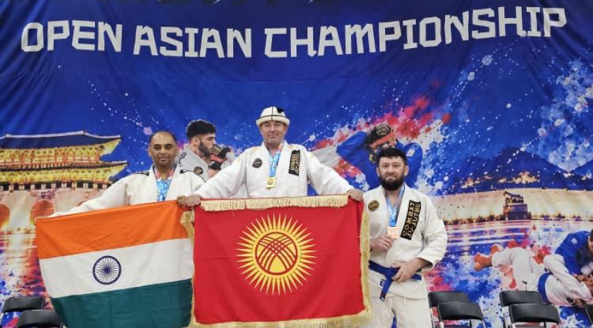 Бишкектик спортчу Combat Ju-Jutsu боюнча Азия чемпиону аталды
