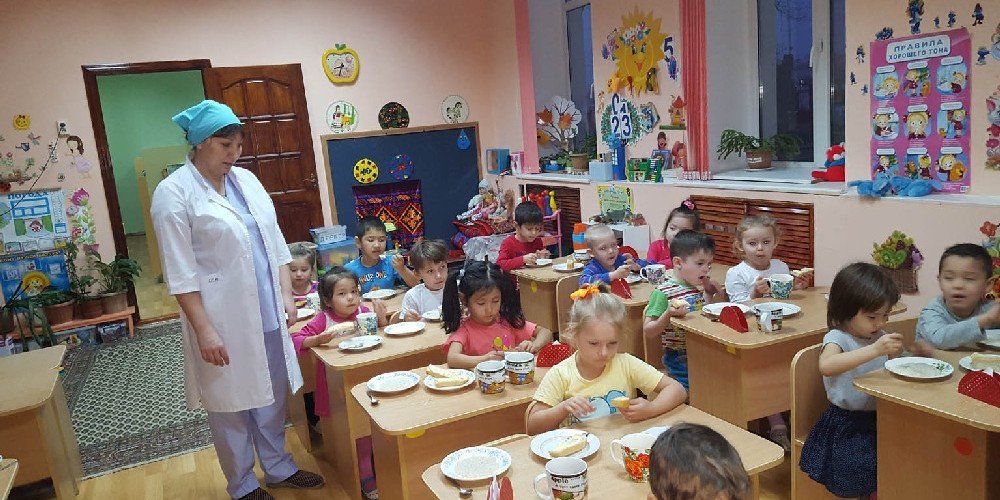 Число детей в детсадах Кыргызстана за четыре года выросло на 38%