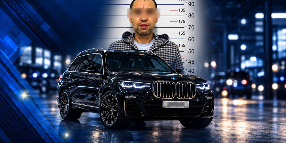 Бишкекте BMW X7 үлгүсүндөгү автоунаага байланыштуу алдамчылыкка шектүү жаран кармалды