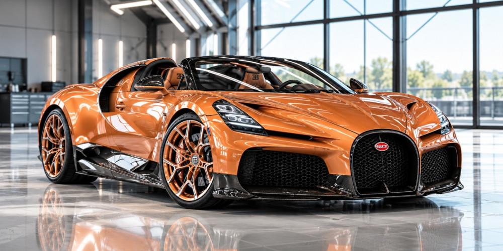 Второй редчайший Bugatti W16 Mistral ввезли в Россию через Кыргызстан