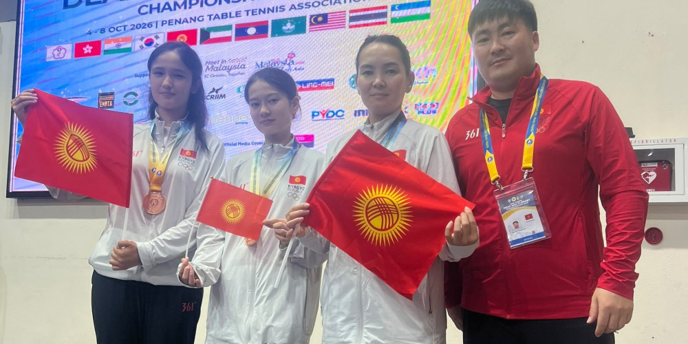 Азия-Тынч океан чемпионатында Кыргызстан курама командасы үчүнчү орунду ээледи