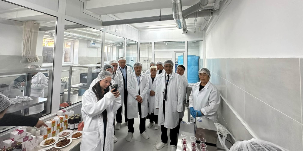 Баткенде продукцияларды иштеп чыгуу жана окутуу борбору ачылды