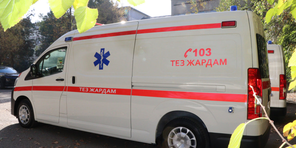 Три новых автомобиля скорой помощи передадут медучреждениям Чуйской области