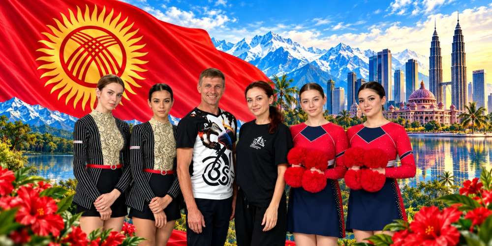 Кыргызстан впервые выступает на официальном чемпионате Азии по чир спорту