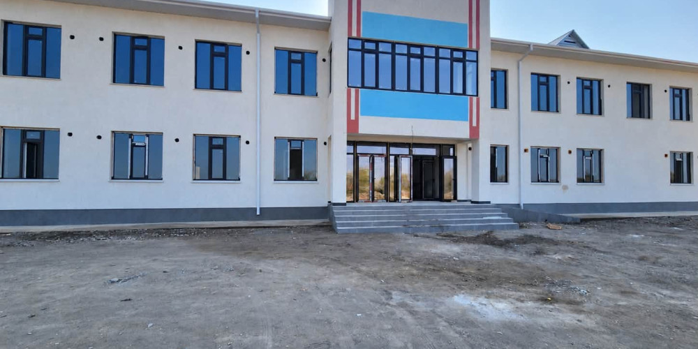В Араванском районе ведётся строительство новой школы на 150 мест