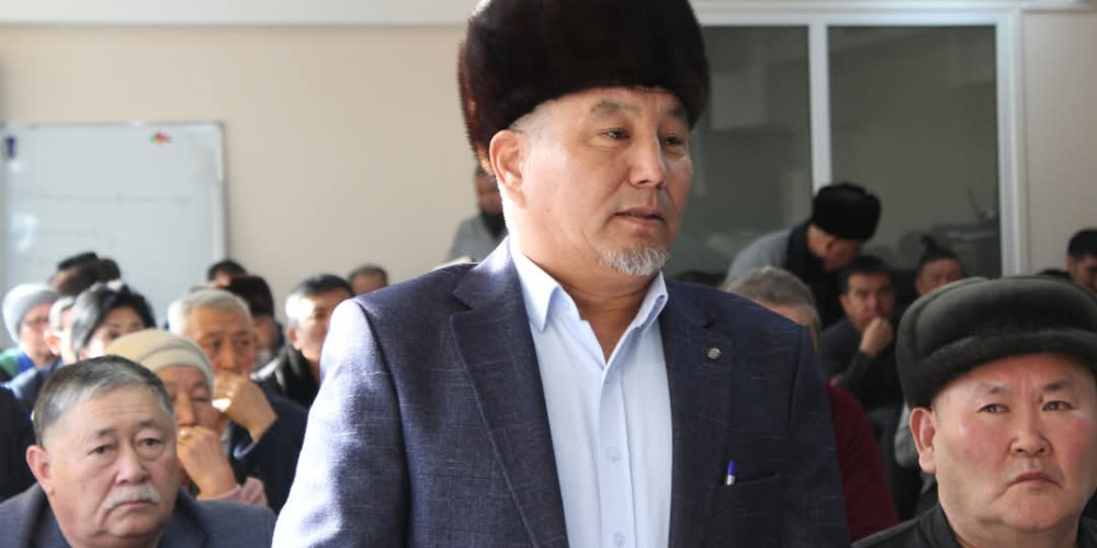 Министр Сыргабаев Чүйдүн делегаттары менен жолугушту