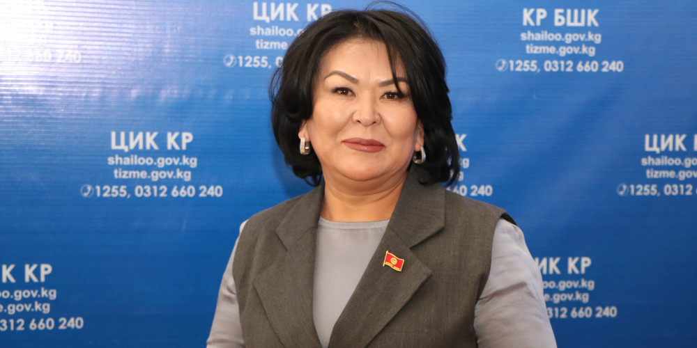 Гулсункан Жунушалиева стала депутатом Жогорку Кенеша