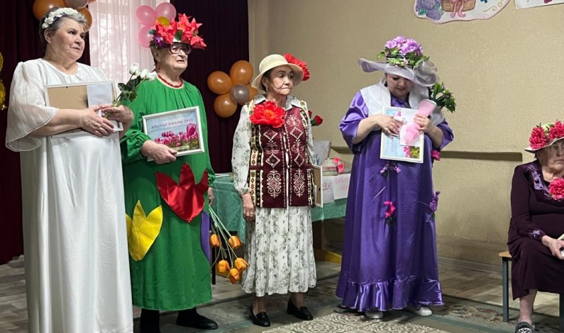 Праздник весны! В «Үмүт үйү» провели конкурс «Апалар ажары»