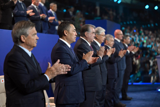 Президент Садыр Жапаров принял участие в открытии «Игр будущего 2026»
