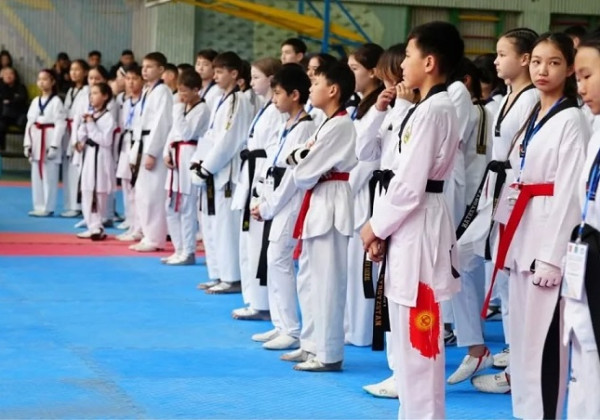Таэквондо WT боюнча жаштар арасында Кыргызстандын биринчилиги өттү