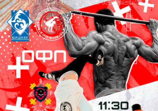 Бишкекте воркаут жана жалпы дене тарбиясы боюнча чемпионат өтөт