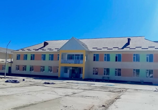 Талас: Кара-Суу айылындагы мектеп быйыл бүткөрүлөт