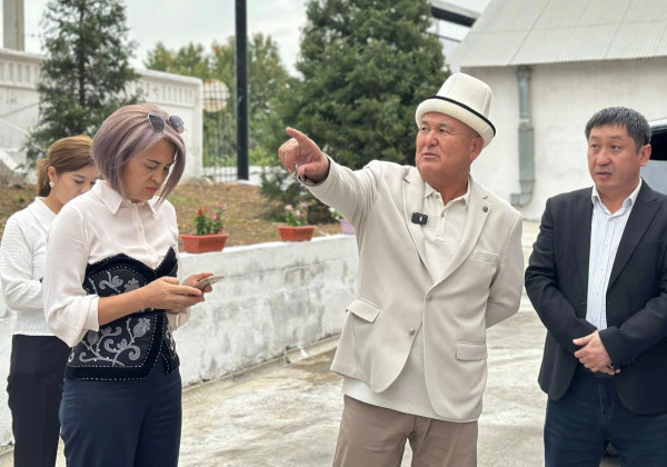 Оштун мэри Жеңишбек Токторбаев шаардык төрөт үйүнө барды
