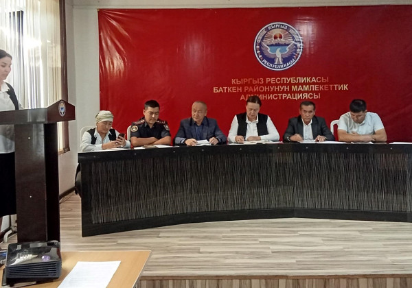 Баткенде үй-бүлөлүк зомбулуктун алдын алуу чаралары талкууланды