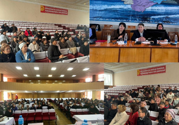 Салык кызматы ЖӨБ органдарынын 500дөн ашык кызматкерине салыктык башкаруу маселелери боюнча окутуу өткөрдү