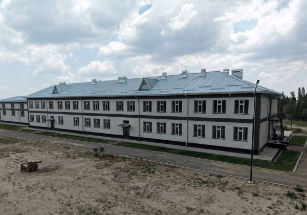 В Джалал-Абадской области построили новую школу на 600 учеников за 98 млн сомов
