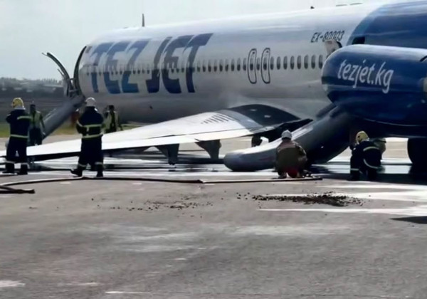 Учак кырсыгынан кийин Tez Jet компаниясынын бардык учактары убактылуу учпай турган болду