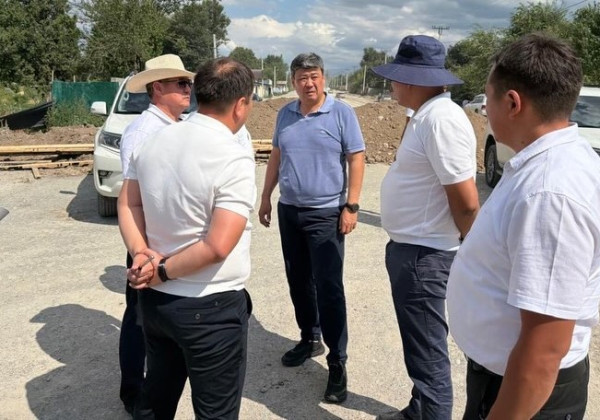Түштүк магистралдын Шопоковго чейинки бөлүгүн узартуу августтун аягына чейин бүткөрүлөт