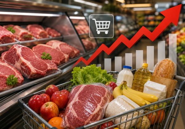 Мясо подорожало на 10,4% и стало главным фактором продовольственной инфляции