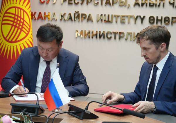 Министрликте сарымсак өстүрүү тармагын өнүктүрүү боюнча үч тараптуу кызматташтык келишимине кол коюлду