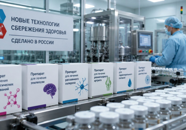 В России запустили производство 10 жизненно важных лекарств