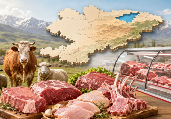 Кыргызстан эт менен өзүн 85,7% гана камсыздайт