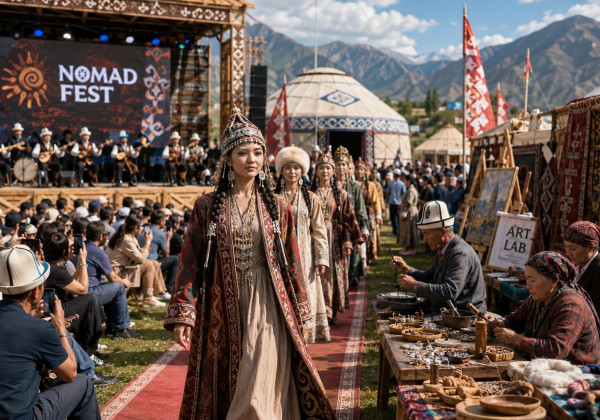 «Дордой-Номадда» Nomad Fest фестивалы өтөт: этномода, кол өнөрчүлөр жана концерттер