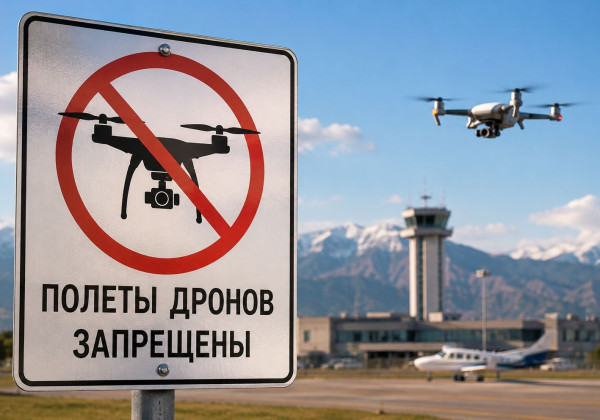Полеты дронов ограничены на большей части Кыргызстана до 15 сентября
