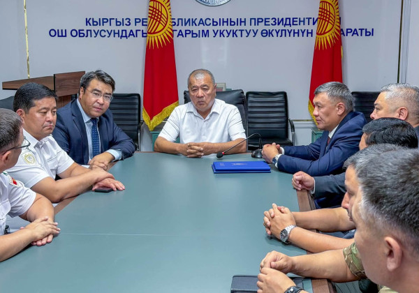 Ош облусунун прокуратурасына жаңы жетекчи келди