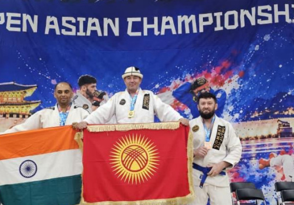 Бишкектик спортчу Combat Ju-Jutsu боюнча Азия чемпиону аталды