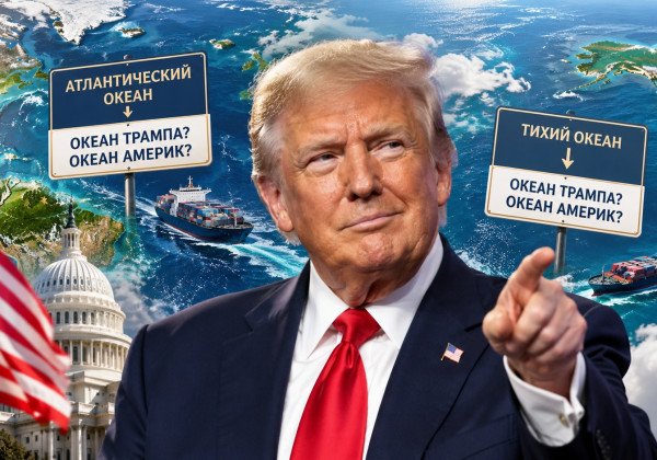Трамп предложил переименовать Атлантический или Тихий океан в «океан Трампа»