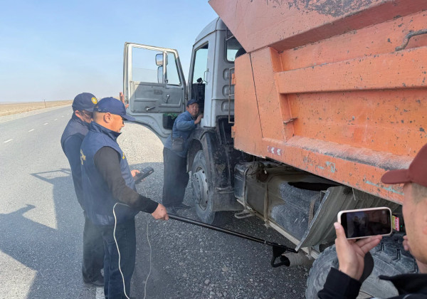 В Баткене трех водителей оштрафовали за вредные выбросы