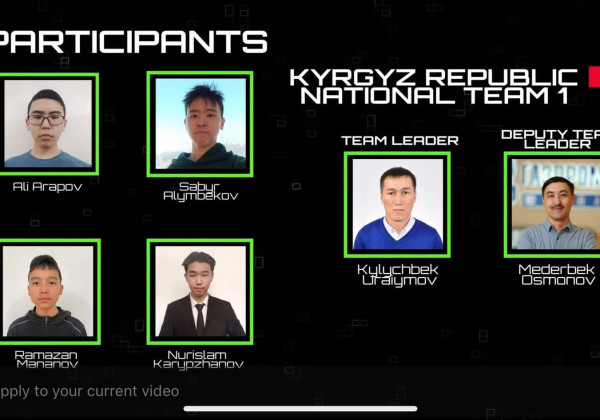 Кыргызстандык окуучулар эл аралык олимпиадада 7 медаль жеңип алышты